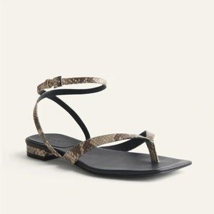 Reformation Maryam Thong Flat Sandal size 9.5
